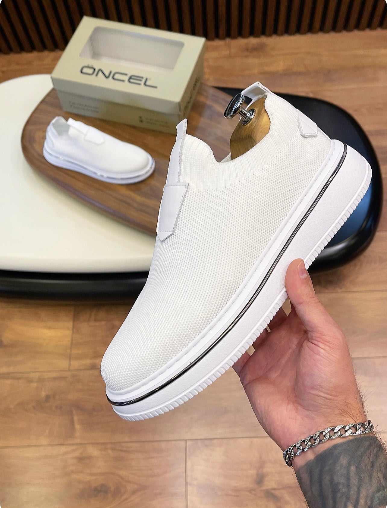 BOY UZATAN ÖZEL OLARAK ÜRETİM YAPTIĞIMIZ %100 GERÇEK TRİKO SNEAKERS