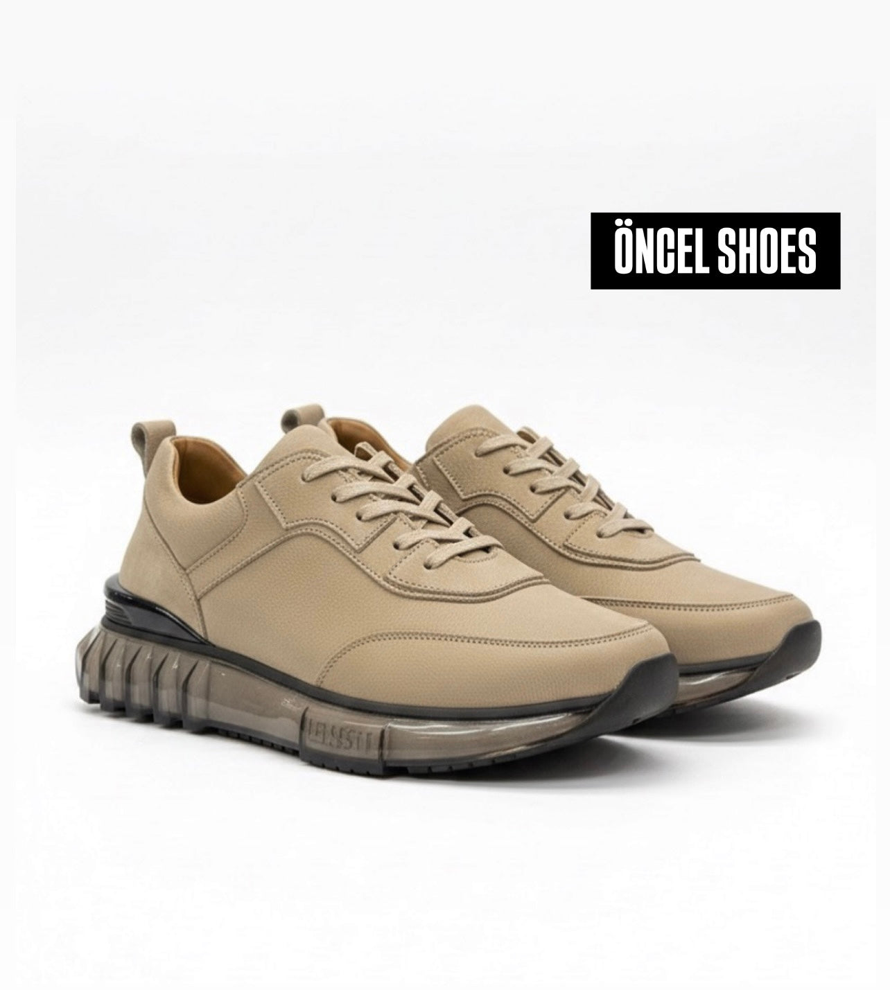 SNEAKERS BEİGE NUBUK ORİJİNAL İÇİ DIŞI HAKİKİ DERİ