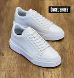 BOY UZATAN SNEAKERS / ÖZEL ÜRETİM %100 GERÇEK İÇİ DIŞI HAKİKİ FLOTHER DERİ / ORİJİNAL EVA TABAN