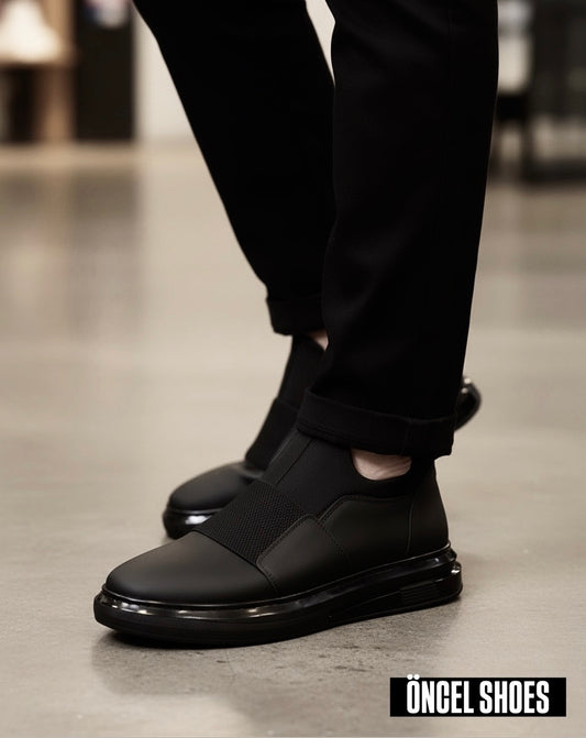 CASUAL SİYAH MAT ORİJİNAL İÇİ DIŞI HAKİKİ DERİ