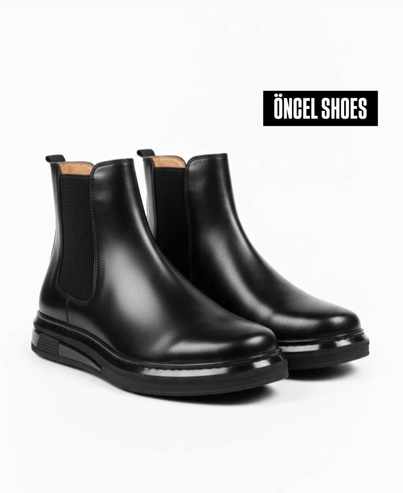 CHELSEA ÖZEL ÜRETİM ORİJİNAL %100 ANTİK DERİ YÜKSEK HAFIZALI TABAN