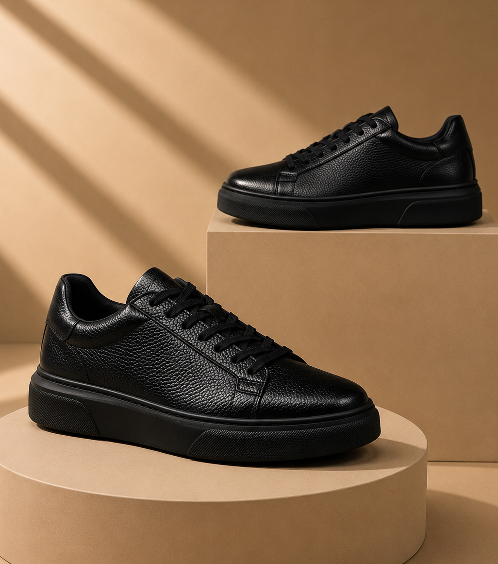 BOY UZATAN SNEAKERS / ÖZEL ÜRETİM %100 GERÇEK İÇİ DIŞI HAKİKİ FLOTHER DERİ / ORİJİNAL EVA TABAN