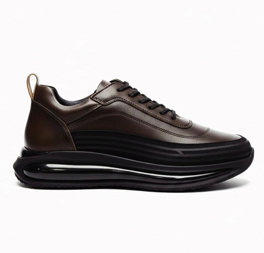 SNEAKERS KAHVE / %100 İÇİ DIŞI HAKİKİ DERİ