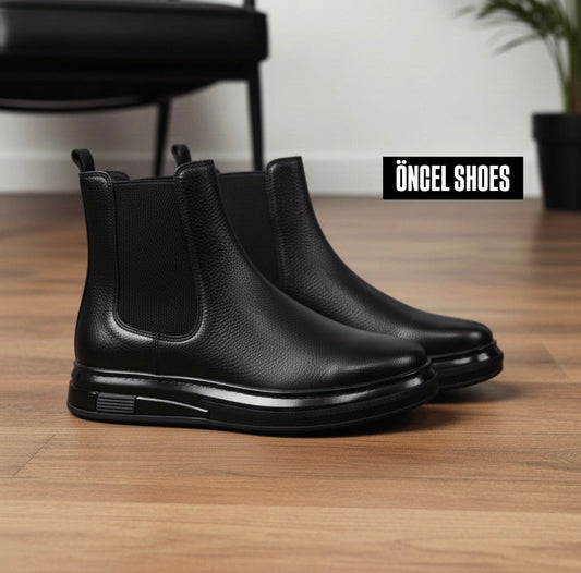 CHELSEA ÖZEL ÜRETİM ORİJİNAL %100 FLOTHER DERİ YÜKSEK HAFIZALI TABAN