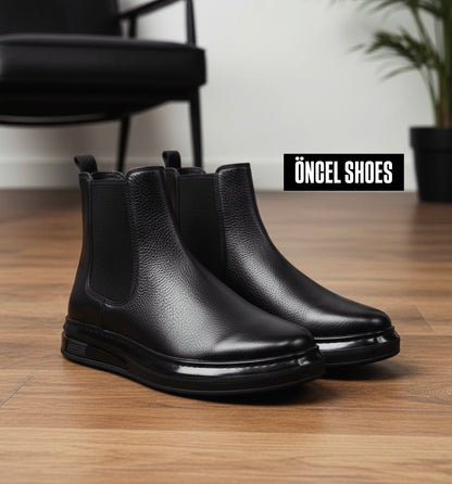 CHELSEA ÖZEL ÜRETİM ORİJİNAL %100 FLOTHER DERİ YÜKSEK HAFIZALI TABAN