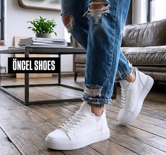 ÖZEL OLARAK ÜRETİM YAPTIĞIMIZ %100 GERÇEK TRİKO SNEAKERS