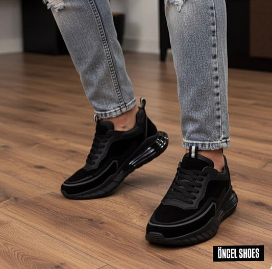 YENİ SNEAKERS BALON TABAN / ORİJİNAL İÇİ DIŞI HAKİKİ DERİ