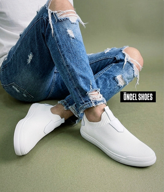 ÖZEL OLARAK ÜRETİM YAPTIĞIMIZ %100 GERÇEK TRİKO SNEAKERS