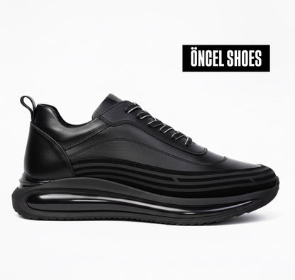 SNEAKERS %100 İÇİ DIŞI HAKİKİ DERİ BALON TABAN