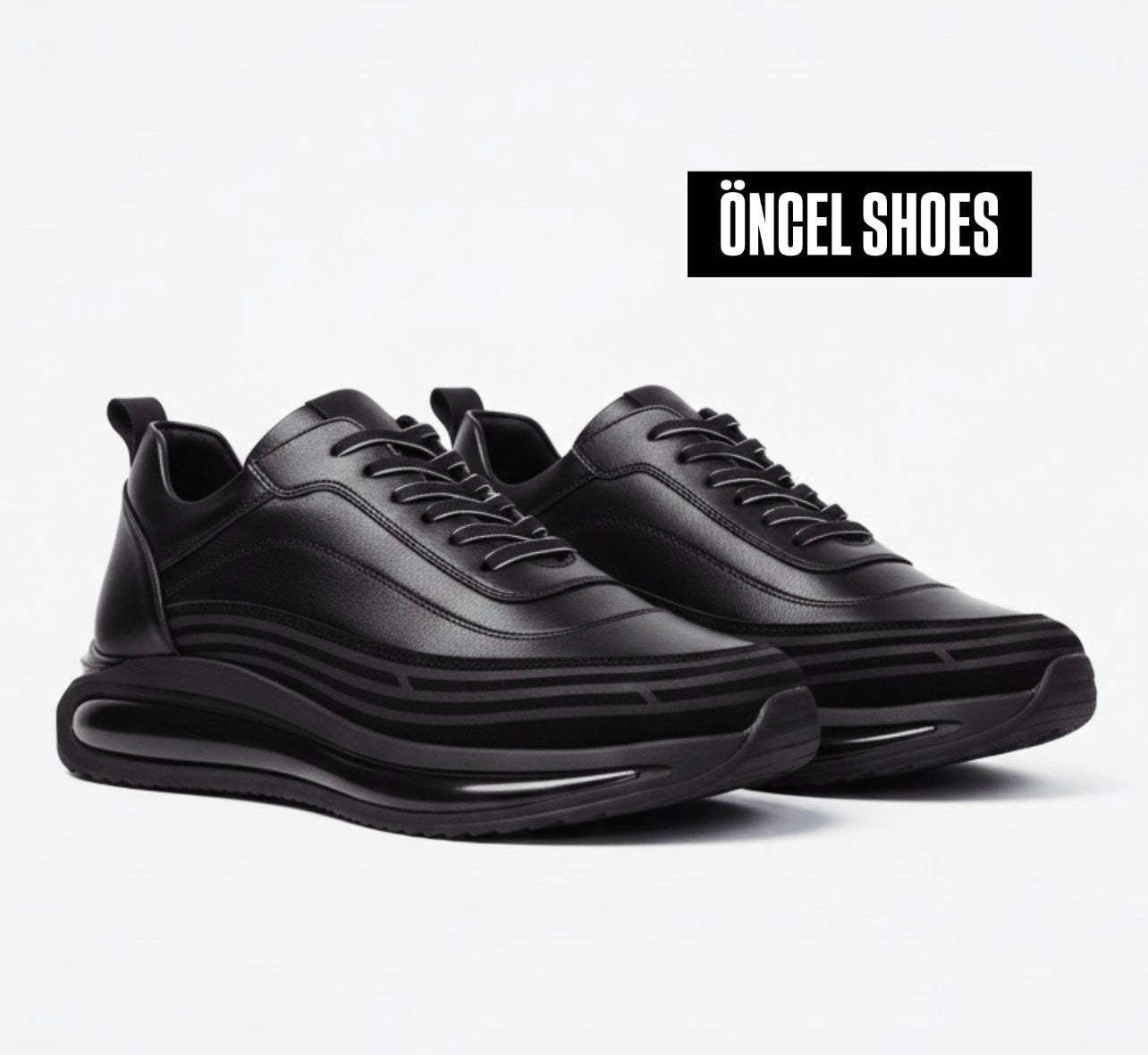 SNEAKERS %100 İÇİ DIŞI HAKİKİ DERİ BALON TABAN