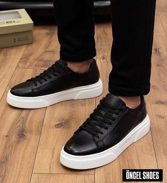 BOY UZATAN SNEAKERS / ÖZEL ÜRETİM %100 GERÇEK İÇİ DIŞI HAKİKİ FLOTHER DERİ / ORİJİNAL EVA TABAN