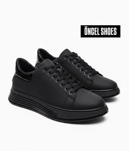 CASUAL SİYAH MAT ORİJİNAL İÇİ DIŞI HAKİKİ DERİ