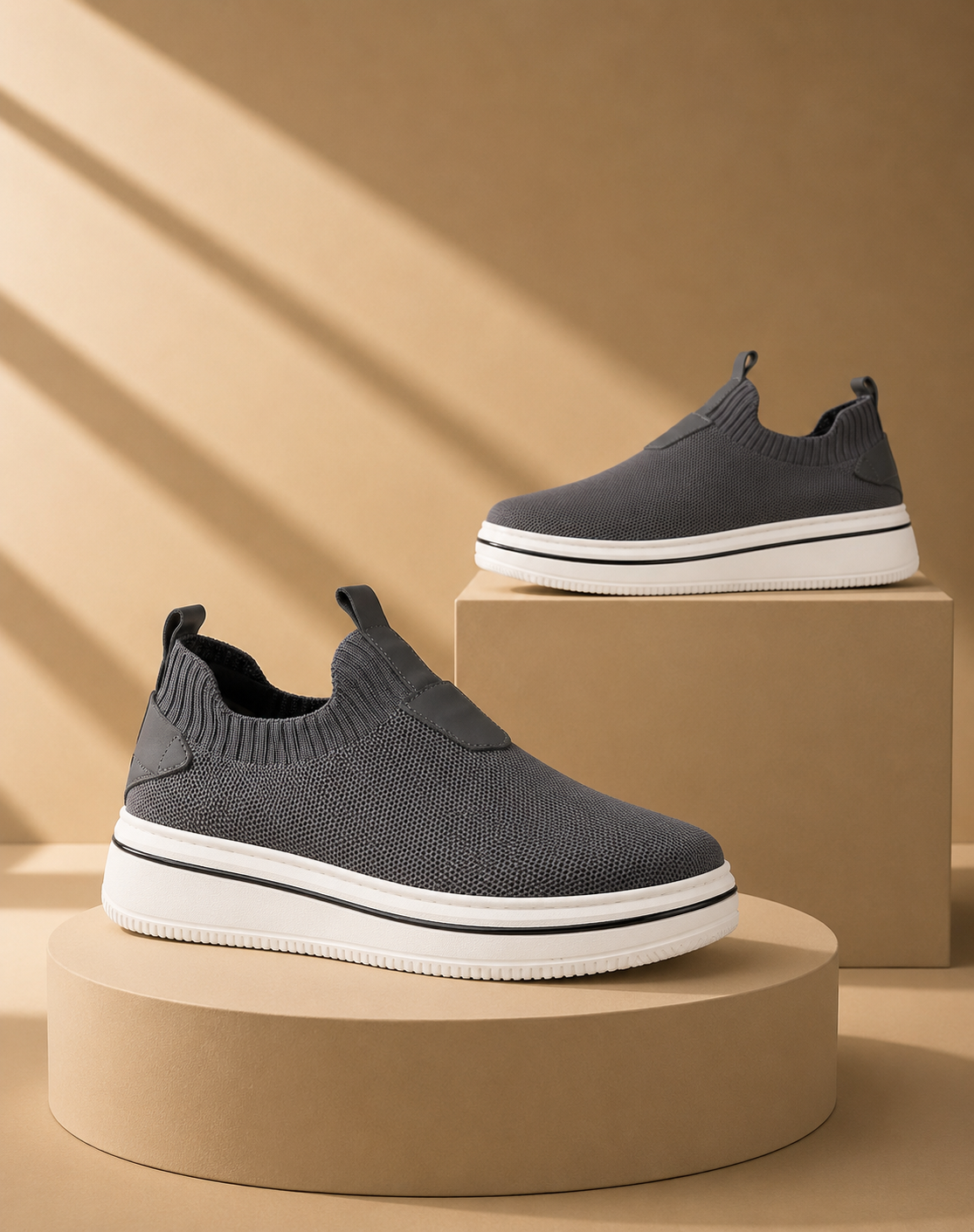BOY UZATAN ÖZEL OLARAK ÜRETİM YAPTIĞIMIZ %100 GERÇEK TRİKO SNEAKERS