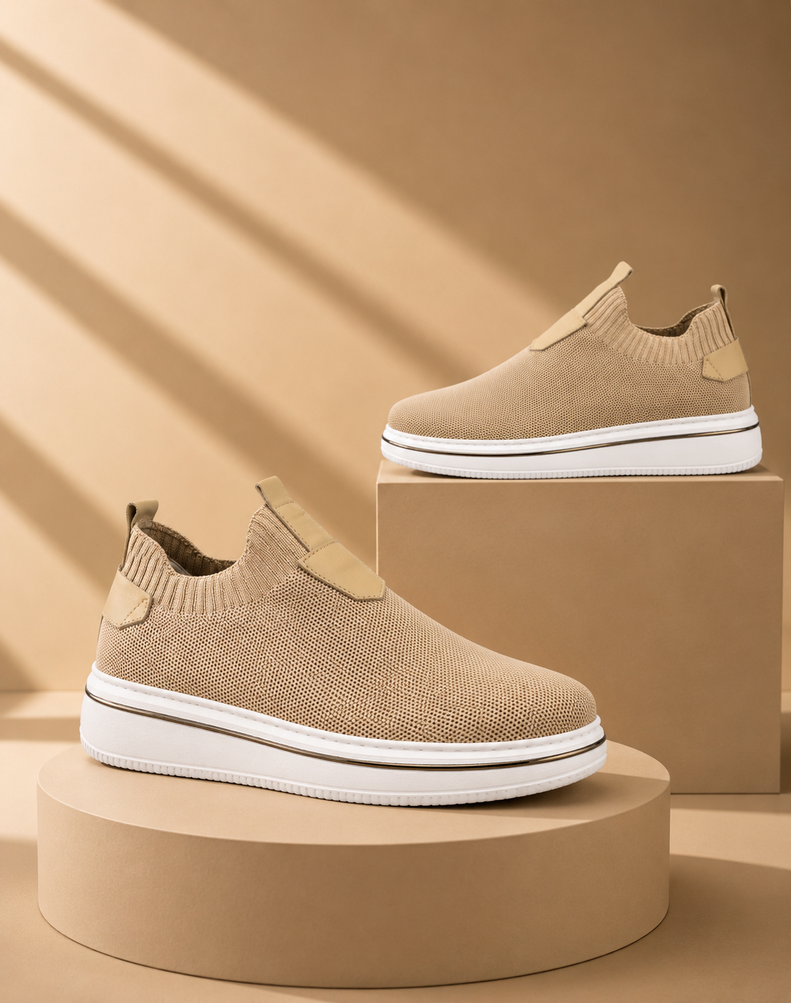 BOY UZATAN ÖZEL OLARAK ÜRETİM YAPTIĞIMIZ %100 GERÇEK TRİKO SNEAKERS