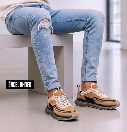 YENİ SNEAKERS BALON TABAN / ORİJİNAL İÇİ DIŞI HAKİKİ DERİ