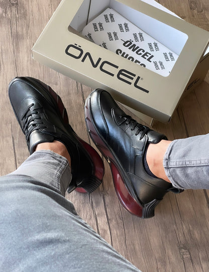 ÖZEL SERİ %100 İÇİ DIŞI HAKİKİ ANTİK DERİ SNEAKERS / ORİJİNAL GERÇEK BALON TABAN