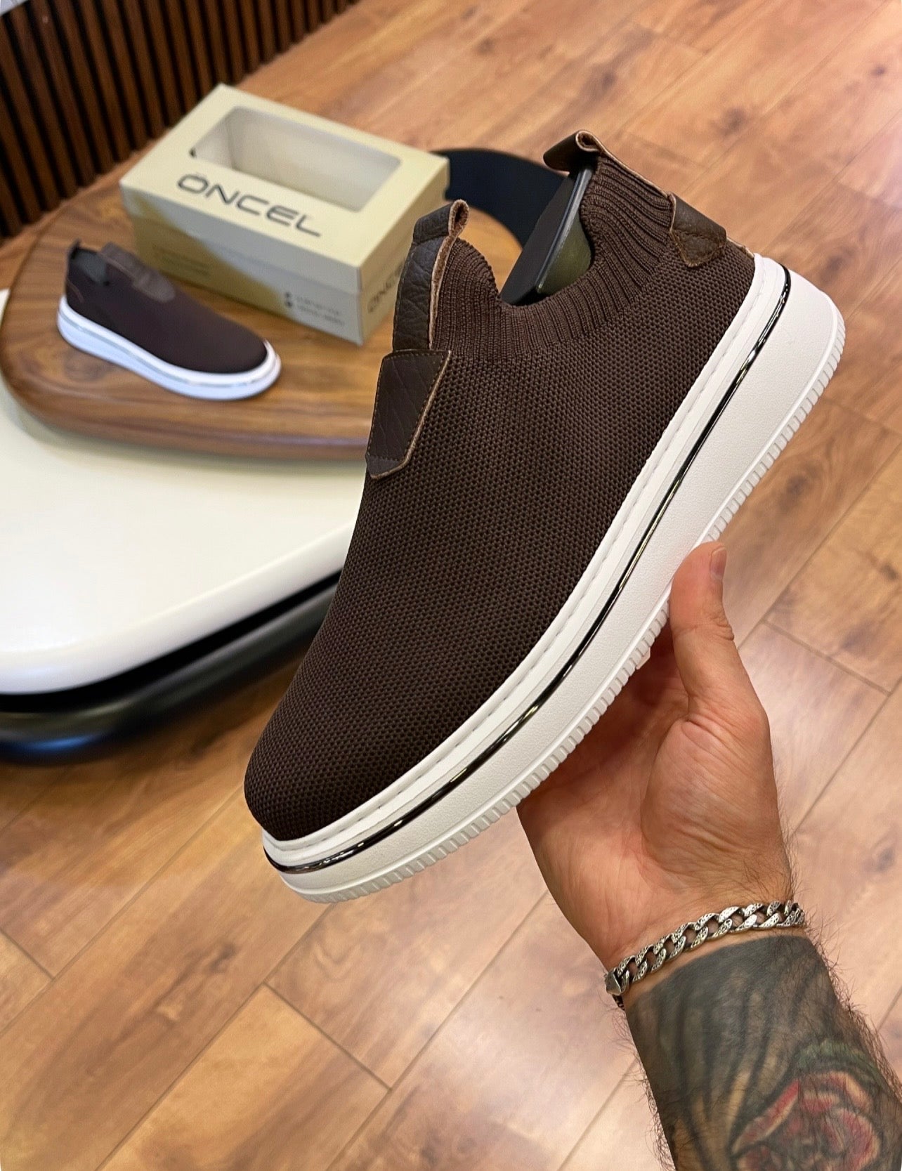 BOY UZATAN ÖZEL OLARAK ÜRETİM YAPTIĞIMIZ %100 GERÇEK TRİKO SNEAKERS