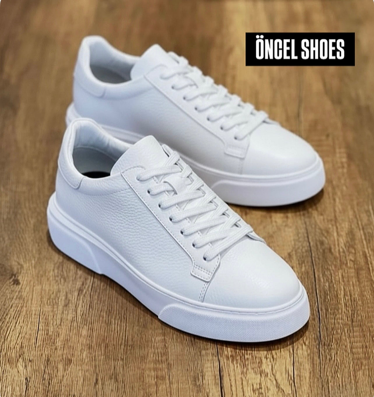 BOY UZATAN SNEAKERS / ÖZEL ÜRETİM %100 GERÇEK İÇİ DIŞI HAKİKİ FLOTHER DERİ / ORİJİNAL EVA TABAN