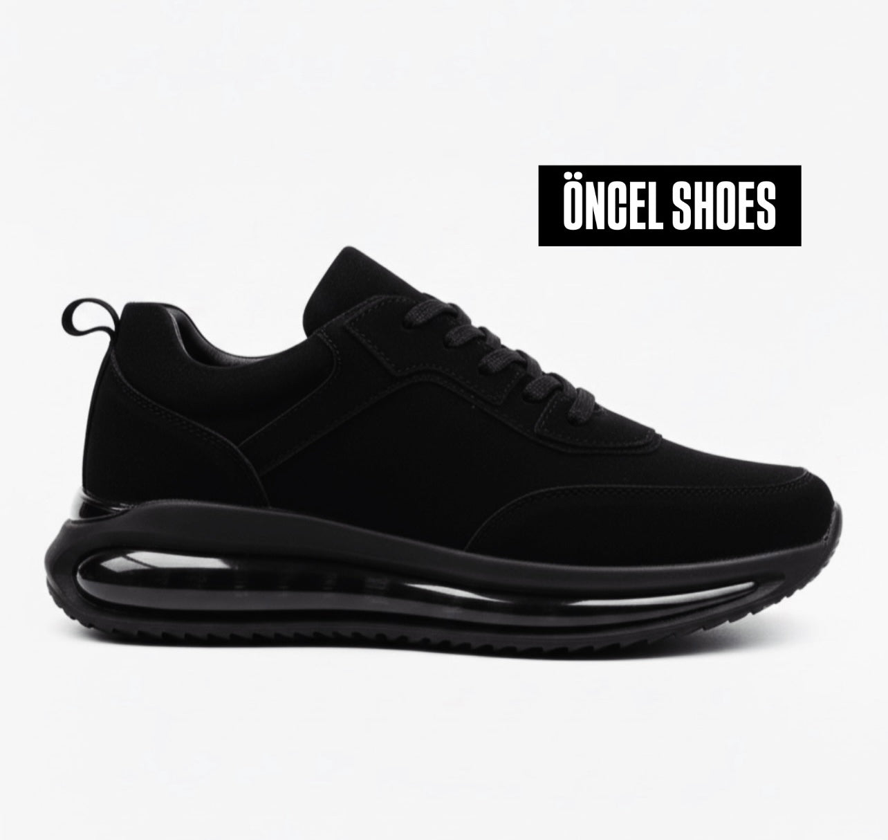SNEAKERS SİYAH MAT / ORİJİNAL İÇİ DIŞI HAKİKİ DERİ