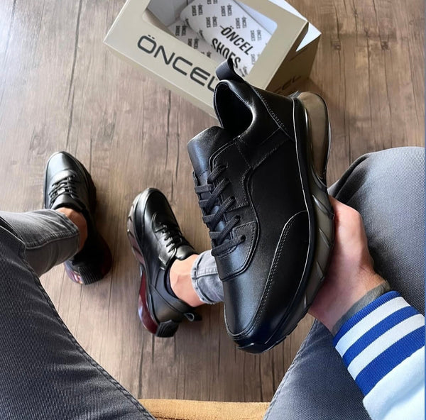 ÖZEL SERİ %100 İÇİ DIŞI HAKİKİ ANTİK DERİ SNEAKERS / ORİJİNAL GERÇEK BALON TABAN