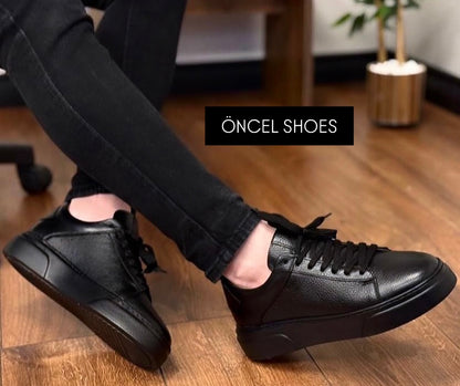 BOY UZATAN SNEAKERS / ÖZEL ÜRETİM %100 GERÇEK İÇİ DIŞI HAKİKİ FLOTHER DERİ / ORİJİNAL EVA TABAN