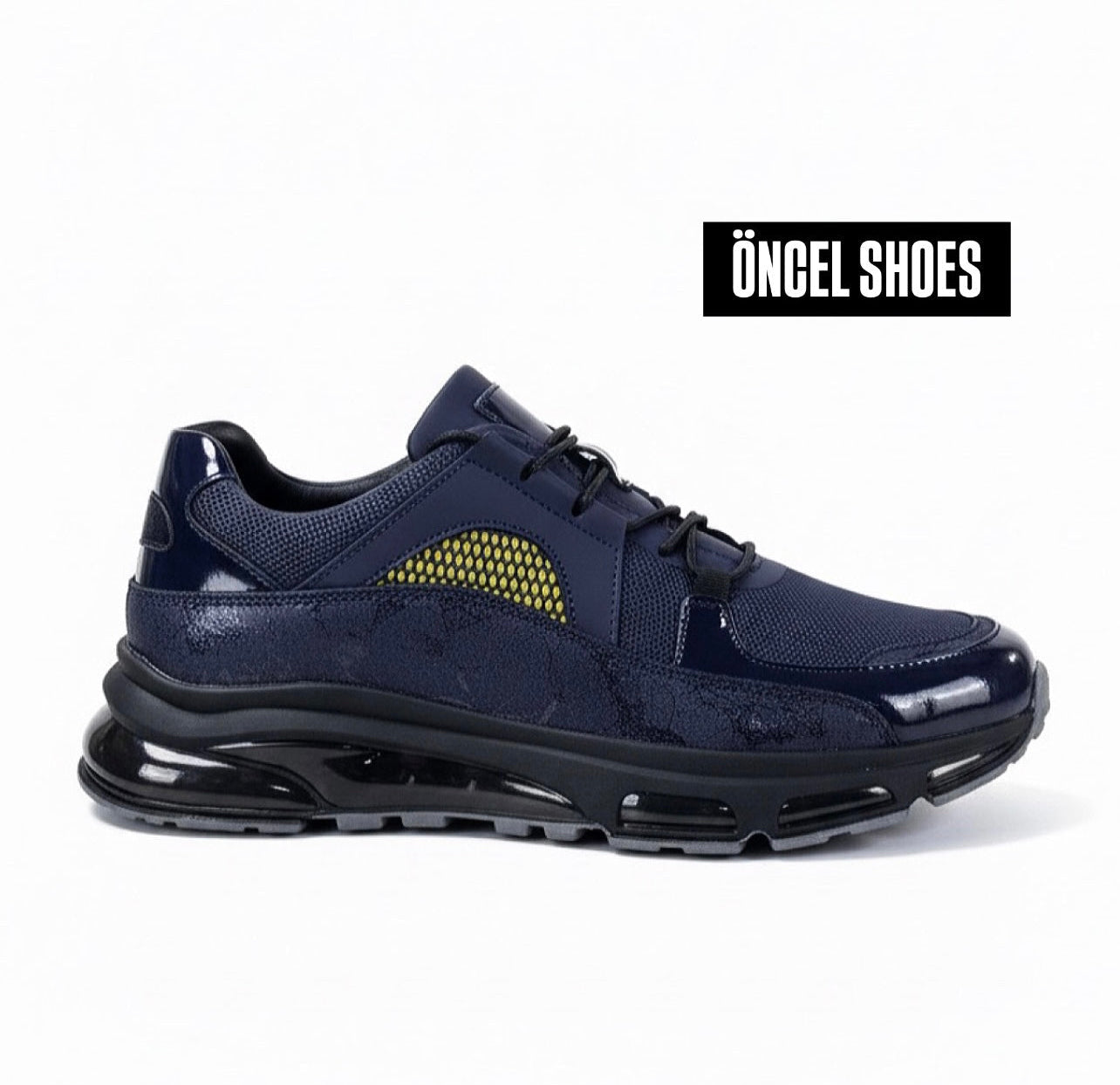 SNEAKERS LACİVERT / ORİJİNAL İÇİ DIŞI HAKİKİ DERİ