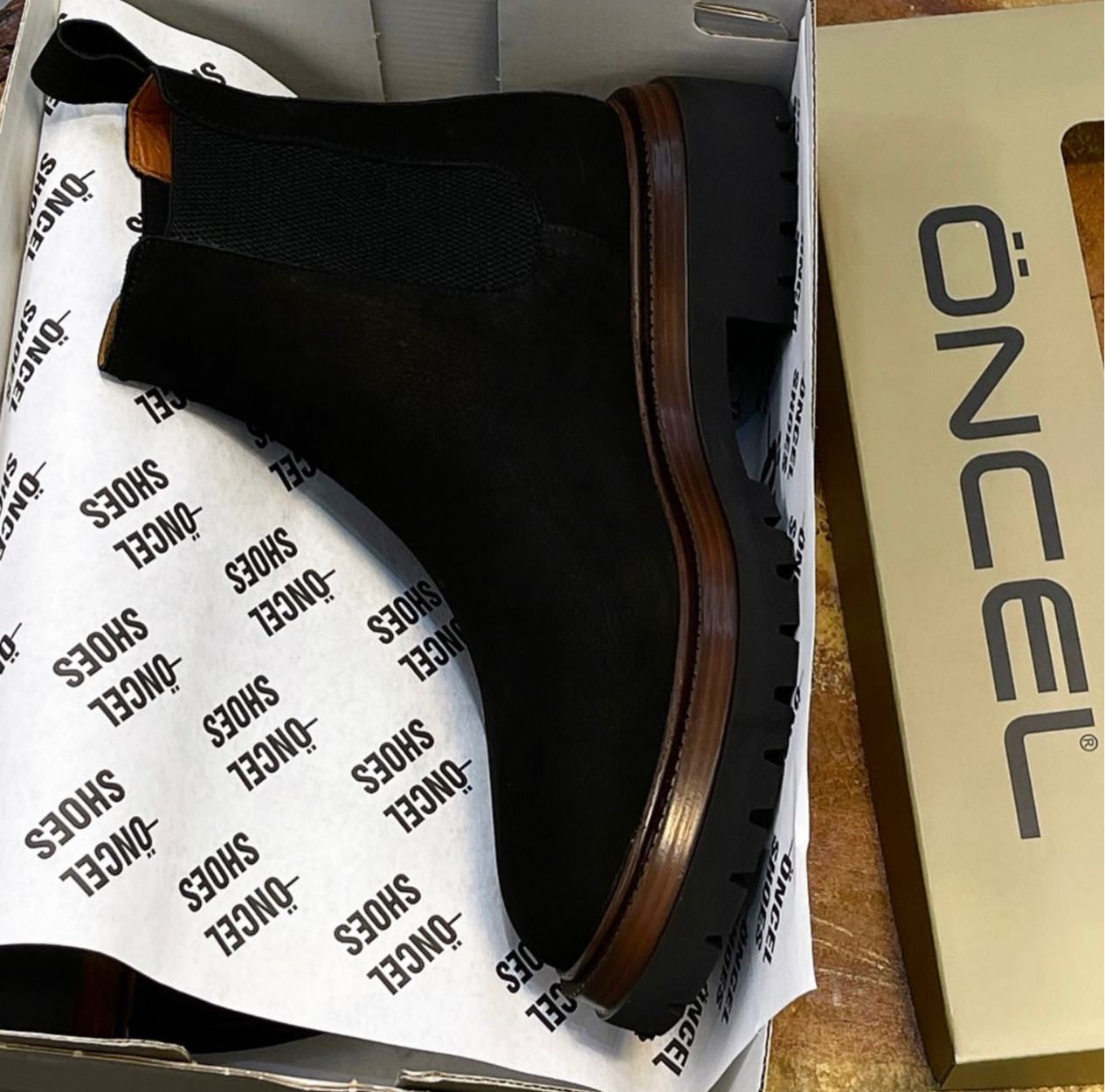 CHELSEA ORİJİNAL NUBUK DERİ KÖSELE VARDOLA TABAN