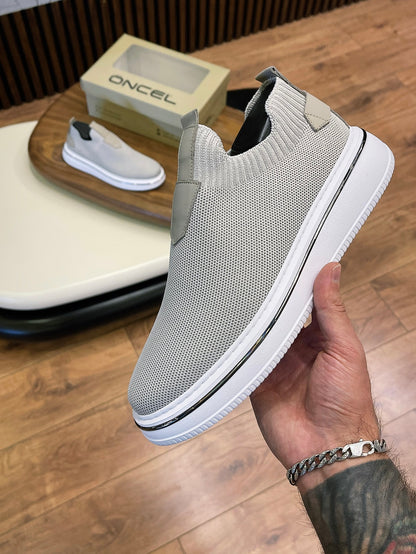 BOY UZATAN ÖZEL OLARAK ÜRETİM YAPTIĞIMIZ %100 GERÇEK TRİKO SNEAKERS