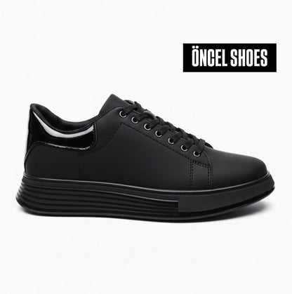 CASUAL SİYAH MAT ORİJİNAL İÇİ DIŞI HAKİKİ DERİ