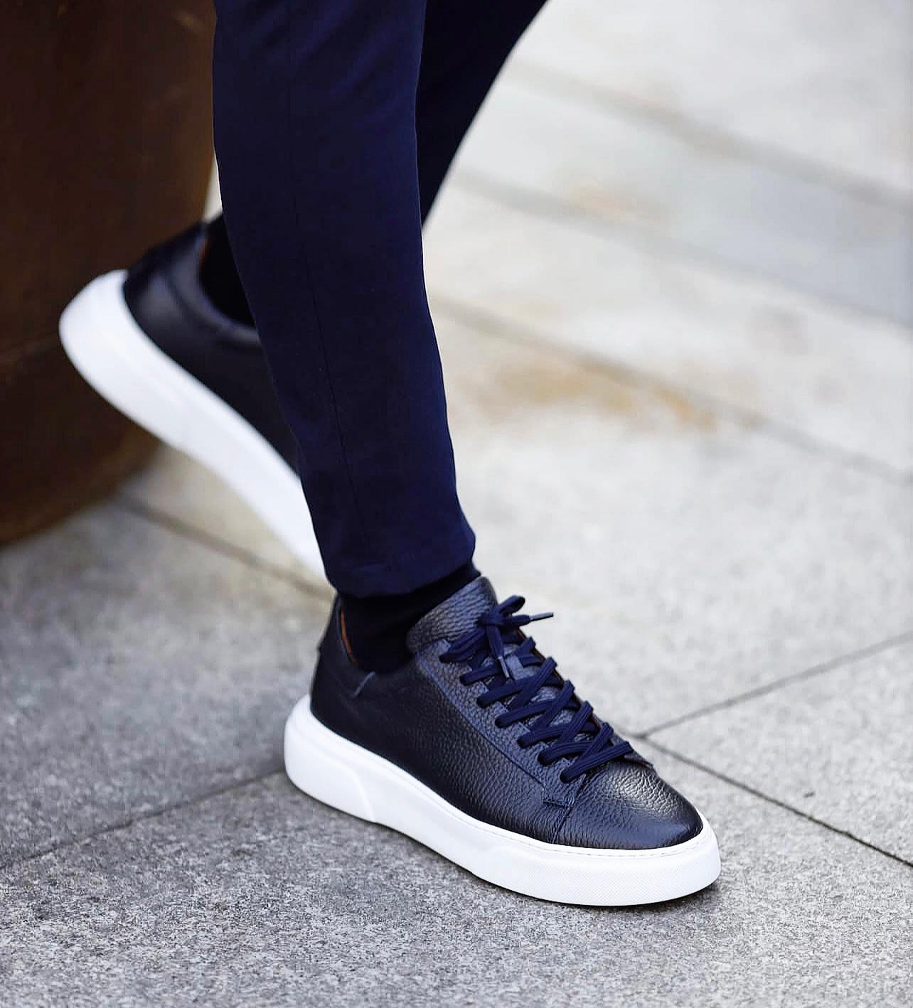 BOY UZATAN SNEAKERS / ÖZEL ÜRETİM %100 GERÇEK İÇİ DIŞI HAKİKİ FLOTHER DERİ / ORİJİNAL EVA TABAN