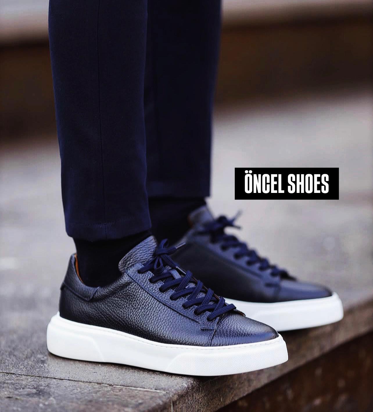 BOY UZATAN SNEAKERS / ÖZEL ÜRETİM %100 GERÇEK İÇİ DIŞI HAKİKİ FLOTHER DERİ / ORİJİNAL EVA TABAN