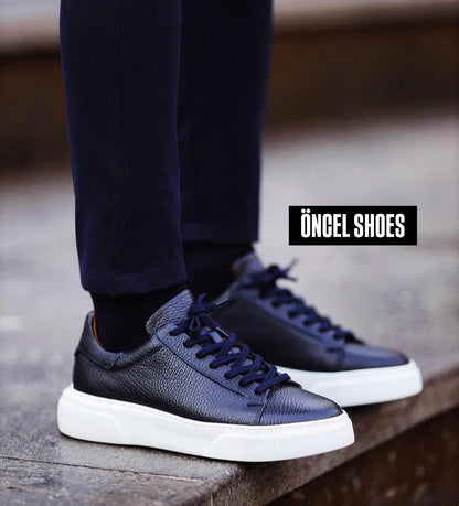 BOY UZATAN SNEAKERS / ÖZEL ÜRETİM %100 GERÇEK İÇİ DIŞI HAKİKİ FLOTHER DERİ / ORİJİNAL EVA TABAN