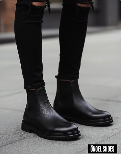 CHELSEA ÖZEL ÜRETİM ORİJİNAL %100 FLOTHER DERİ KÖSELE VARDOLA TABAN