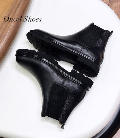 CHELSEA ÖZEL ÜRETİM ORİJİNAL %100 FLOTHER DERİ KÖSELE VARDOLA TABAN