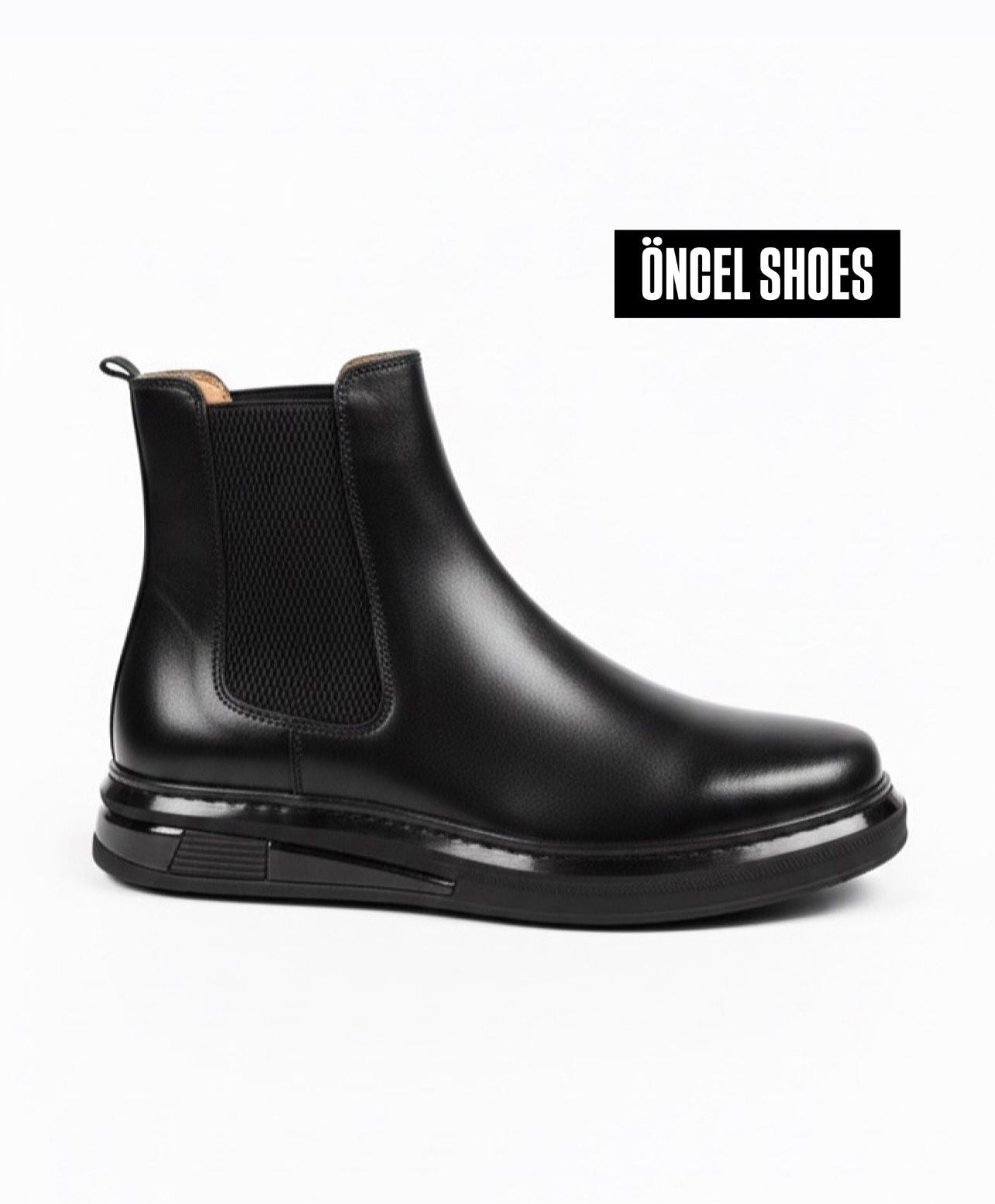 CHELSEA ÖZEL ÜRETİM ORİJİNAL %100 ANTİK DERİ YÜKSEK HAFIZALI TABAN