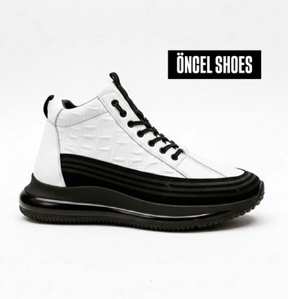 TİMSAH SNEAKERS BOOTS / ORİJİNAL %100 HAKİKİ DERİ EL YAPIMI