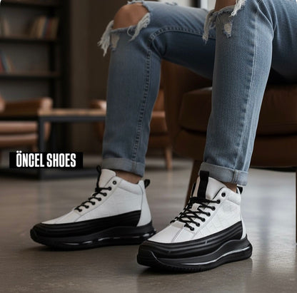 TİMSAH SNEAKERS BOOTS / ORİJİNAL %100 HAKİKİ DERİ EL YAPIMI