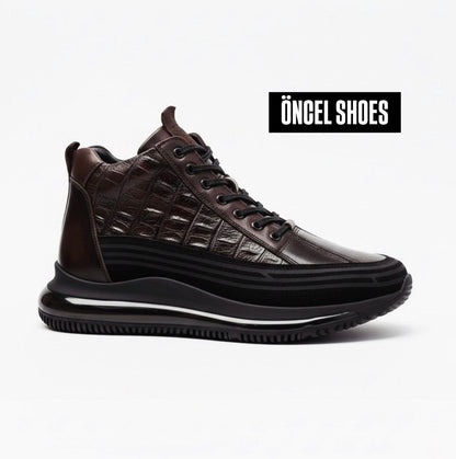 TİMSAH SNEAKERS BOOTS / ORİJİNAL %100 HAKİKİ DERİ EL YAPIMI