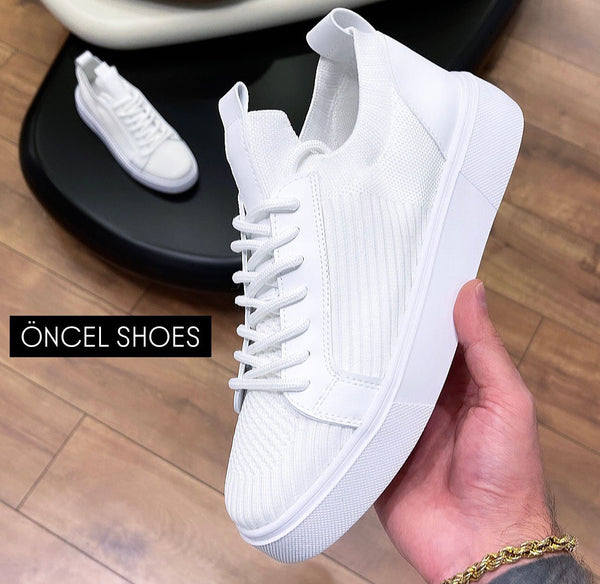 ÖZEL OLARAK ÜRETİM YAPTIĞIMIZ %100 GERÇEK TRİKO SNEAKERS MODELİMİZ TÜM RENKLERİYLE STOKTA
