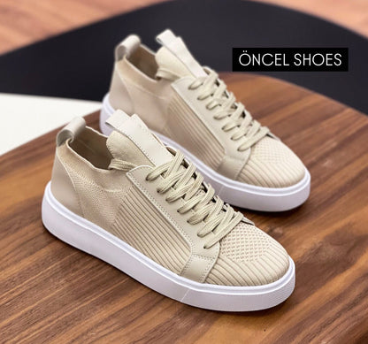 ÖZEL OLARAK ÜRETİM YAPTIĞIMIZ %100 GERÇEK TRİKO SNEAKERS MODELİMİZ TÜM RENKLERİYLE STOKTA
