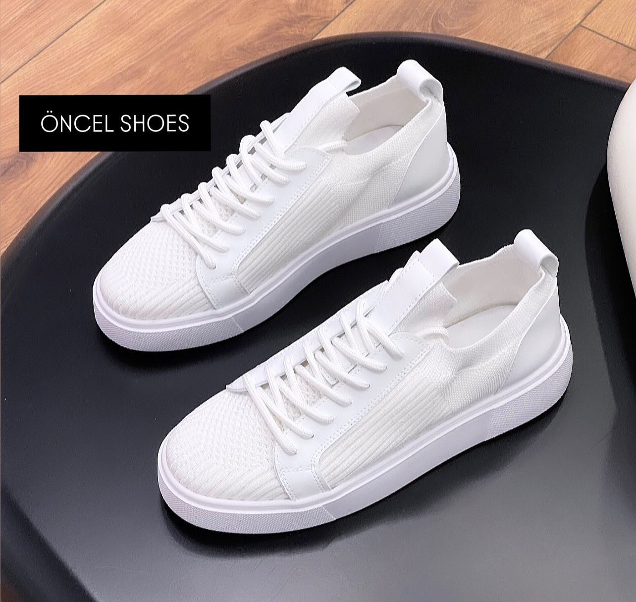 ÖZEL OLARAK ÜRETİM YAPTIĞIMIZ %100 GERÇEK TRİKO SNEAKERS MODELİMİZ TÜM RENKLERİYLE STOKTA