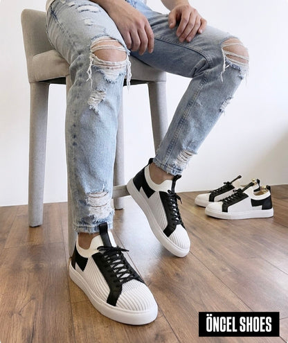 ÖZEL OLARAK ÜRETİM YAPTIĞIMIZ %100 GERÇEK TRİKO SNEAKERS MODELİMİZ TÜM RENKLERİYLE STOKTA